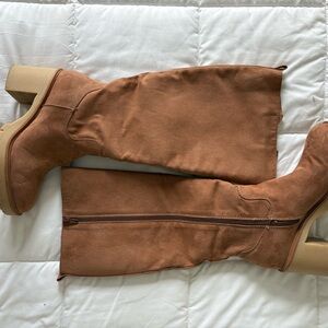 Target Tan Over the Knee Boots